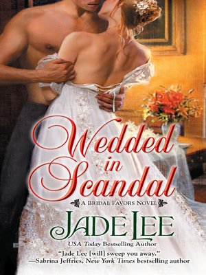 cover image of Wedded in Scandal